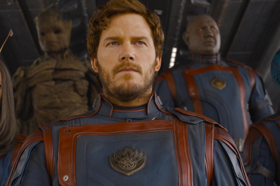 Chris Pratt als Peter Quill in ‘Guardians of the Galaxy Vol. 3’.