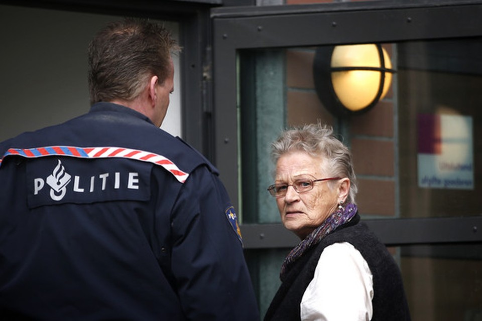 Maaike Vaatstra (nu Terpstra), de moeder van de vermoorde Marianne Vaatstra, tijdens de rechtszaak tegen moordenaar Jasper S in 2013