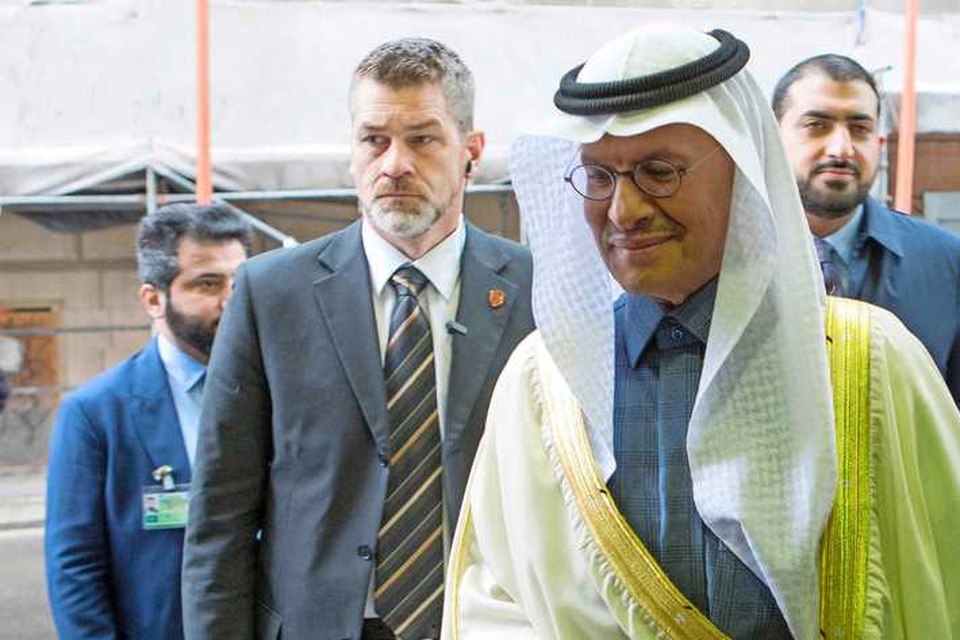 Prins Abdulaziz bin Salman Al-Saud, de machtige Saoedische minister van Energie. 
