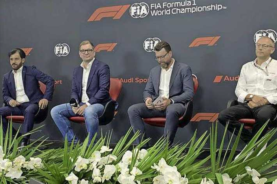 Audi gaf vrijdag een persconferentie in Francorchamps. 
