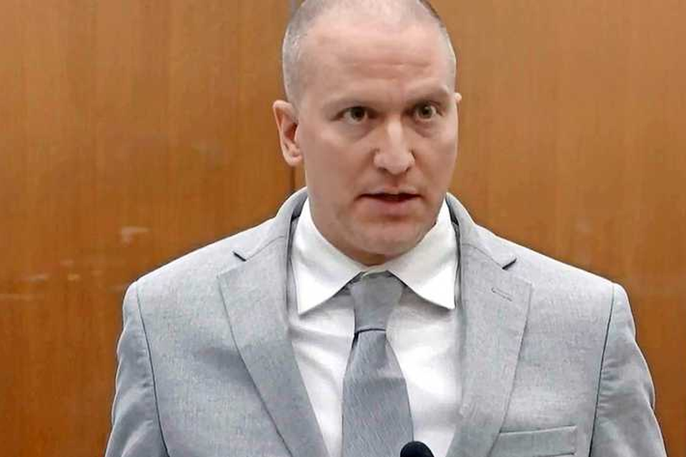Voormalig politieman Derek Chauvin. 
