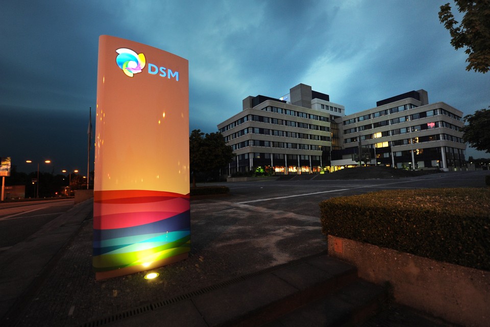 Het huidige DSM-hoofdkantoor in Heerlen. 