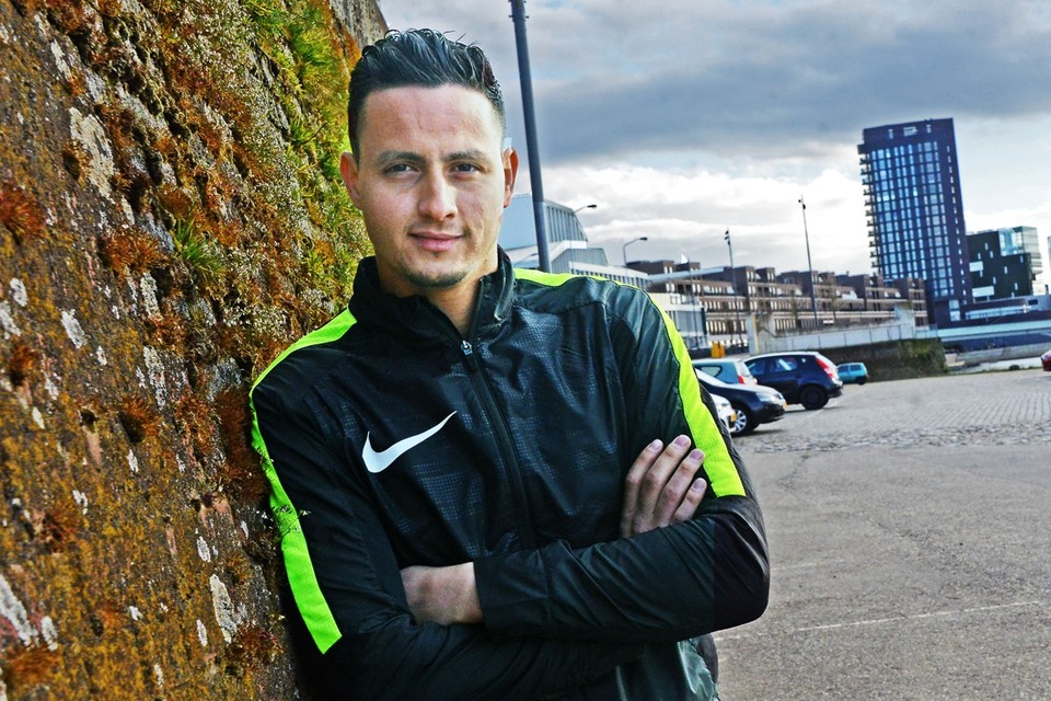 Aziz Khalouta speelt momenteel bij tweededivisionist De Treffers. 