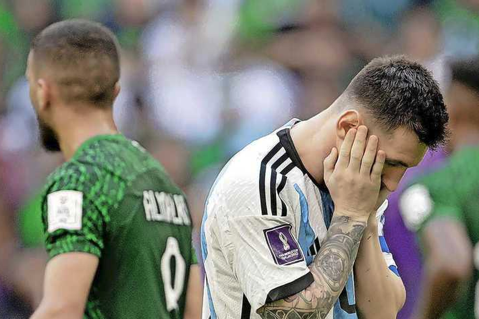 Ontgoocheling bij Lionel Messi, die een valse WK-start kent met Argentinië. 