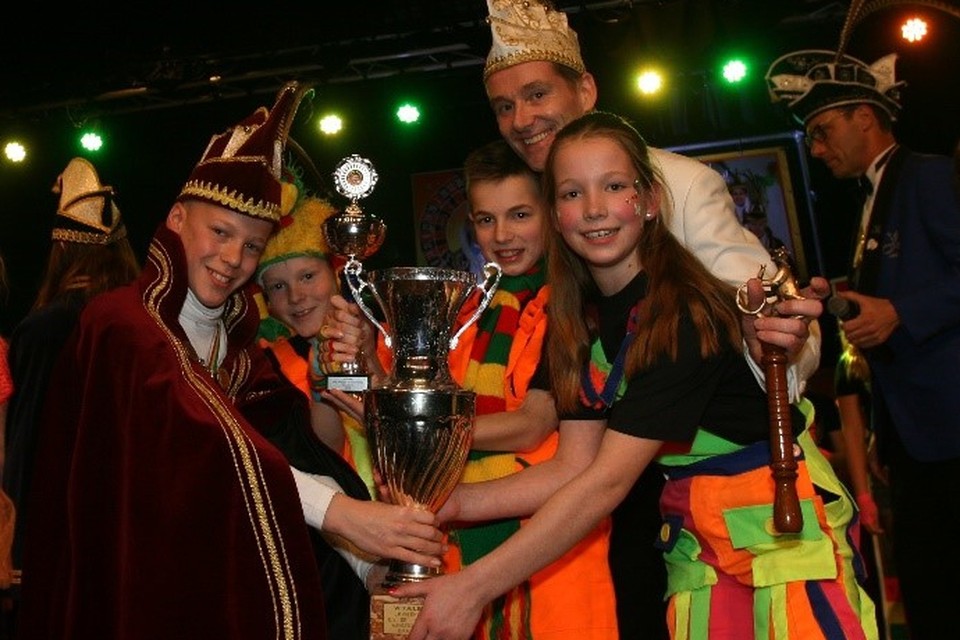De winnaars van vorig jaar. 