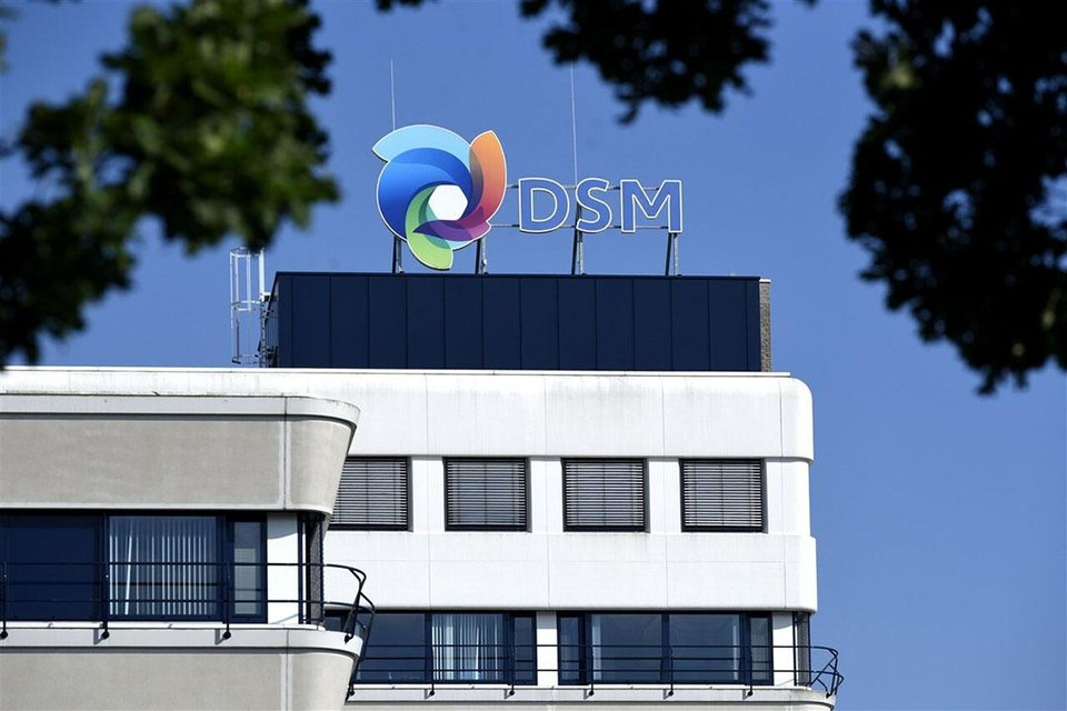 Het hoofdkantoor van DSM in Heerlen. 