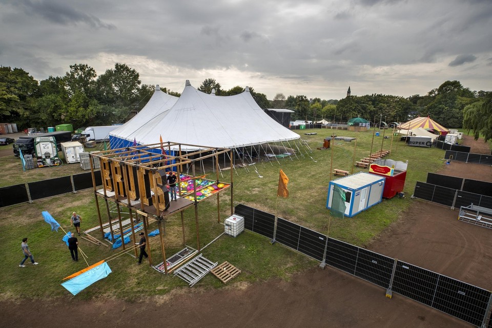 De Koompe in 2018, toen nog het decor van festival Bruis. 