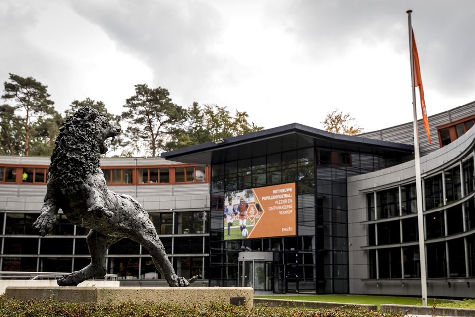 De campus van de KNVB in Zeist. 