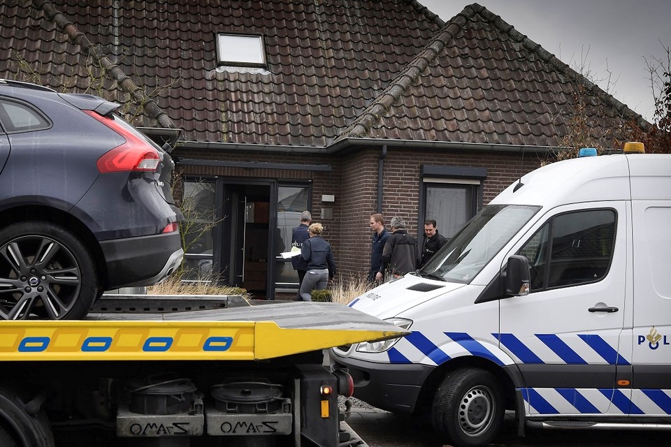 De politie viel de woning van Pieter H. en Diana Noppers afgelopen maart binnen.