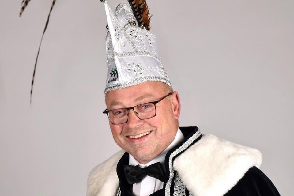 Rob Peeters is de eerste Limburgse prins na corona. 