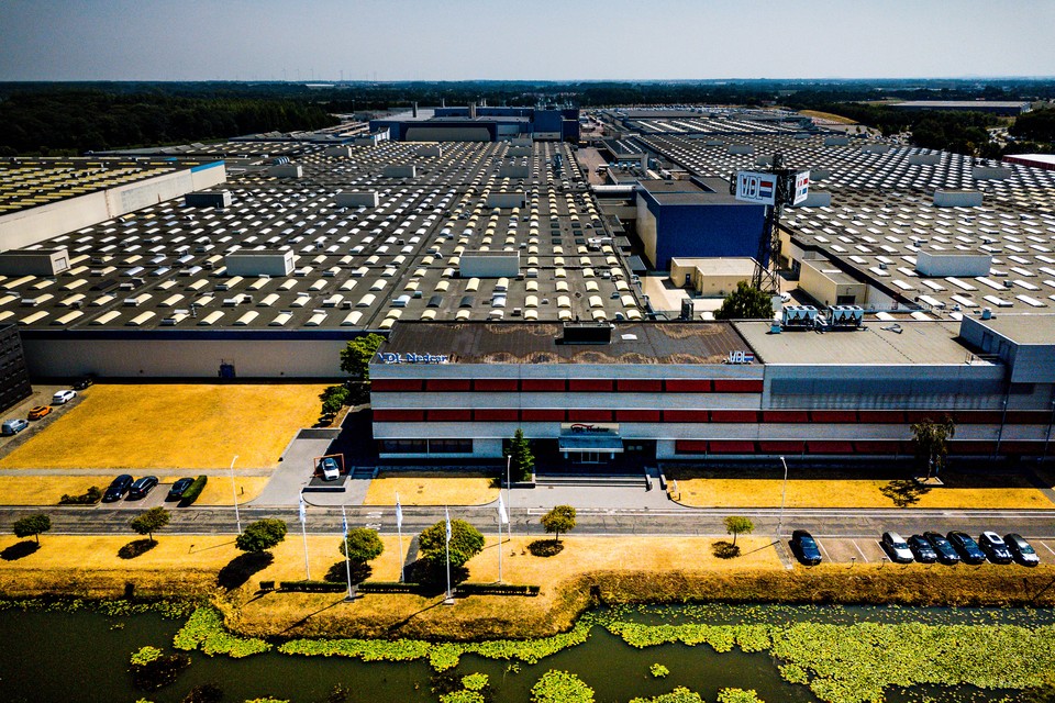 De fabriek van VDL Nedcar in Born. 