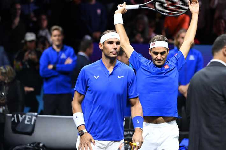 Rafael Nadal en Roger Federer. 